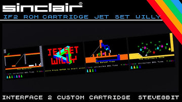 Sinclair ZX Spectrum 48k Rom Cartridge - JET SET WILLY by SOFTWARE PROJECTS