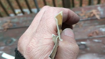 replacing weatherseal on a casement window