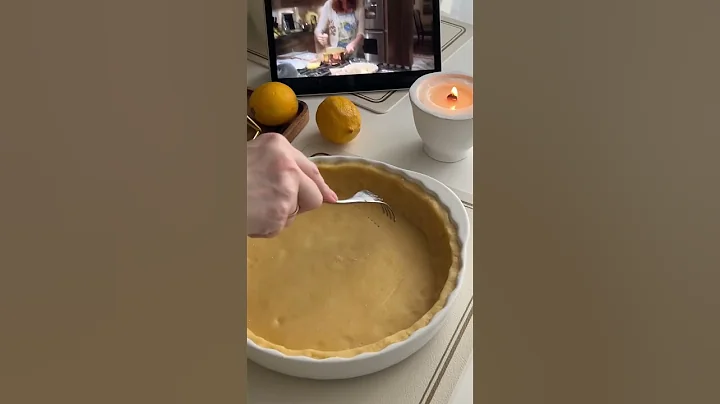 лимонный пирог безе