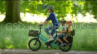 Clubhouse Gen 1: Carry two kids or a crate of cargo on your Tern GSD