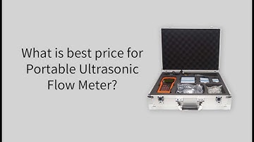RC-TDS-100H Portable Ultrasonic Flow Meter