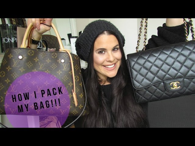 How I pack my Bag:Chanel Jumbo Flap 
