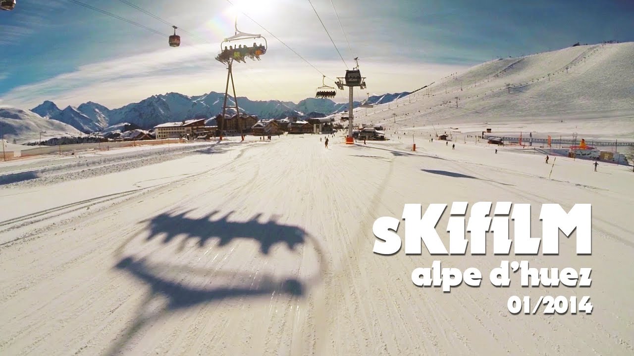 Skifilm Gopro Vaujany Alpe D Huez January 2014 Youtube