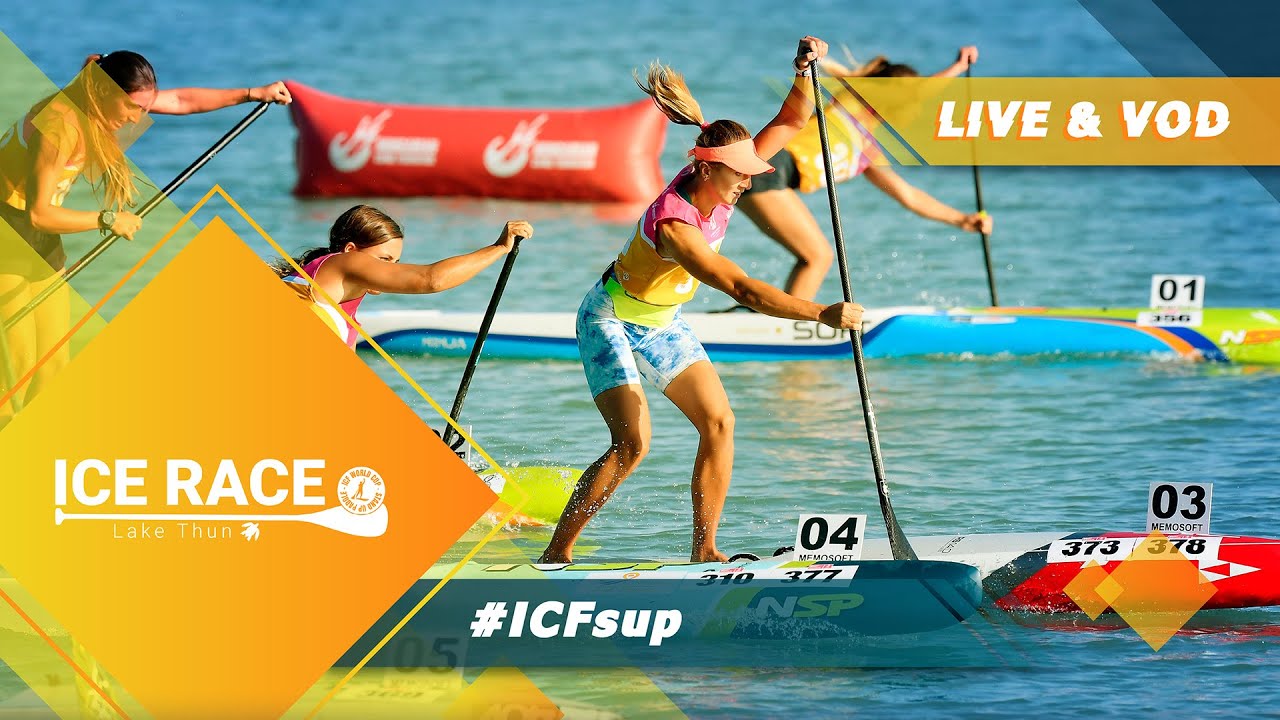 2022 Icf Stand Up Paddling (Sup) World Cup Ice Race Thun Switzerland /  Sprint - Youtube