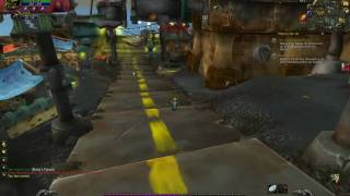 WoW Cataclysm Beta Goblin Warlock Gameplay (with sound)