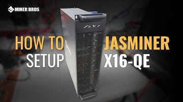 How to setup a Jasminer X16-QE to mine Ethereum Classic!