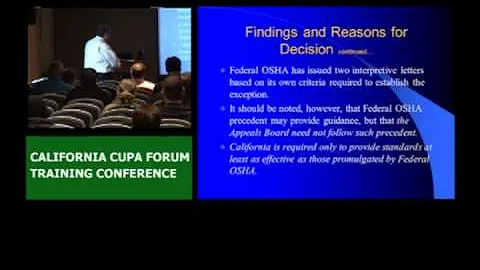 Process Safety Management - CalARP (1 of 2)