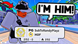 HOF Youtuber W/ 2000 Wins Pulls Up On Me!😱 | (ROBLOX HOOPZ)