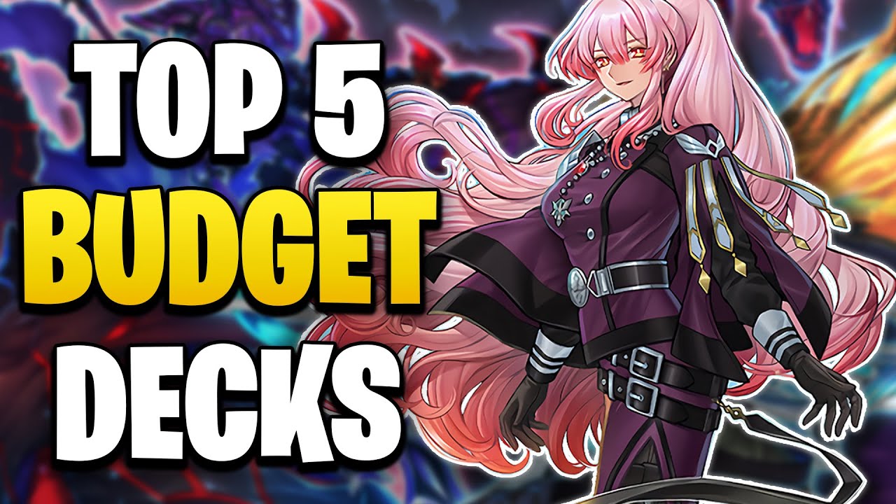 Top 5 Best BUDGET Yugioh Decks | POST BANLIST