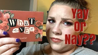 HONEST REVIEW!!! Colourpop Whatever Palette