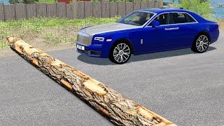 Cars Vs Fallen Tree #8 – Beamng.drive