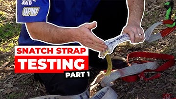 4x4 Snatch Recovery does a tether help? Part 1