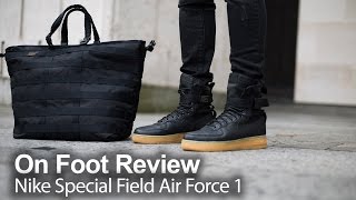 air force 1 special field black