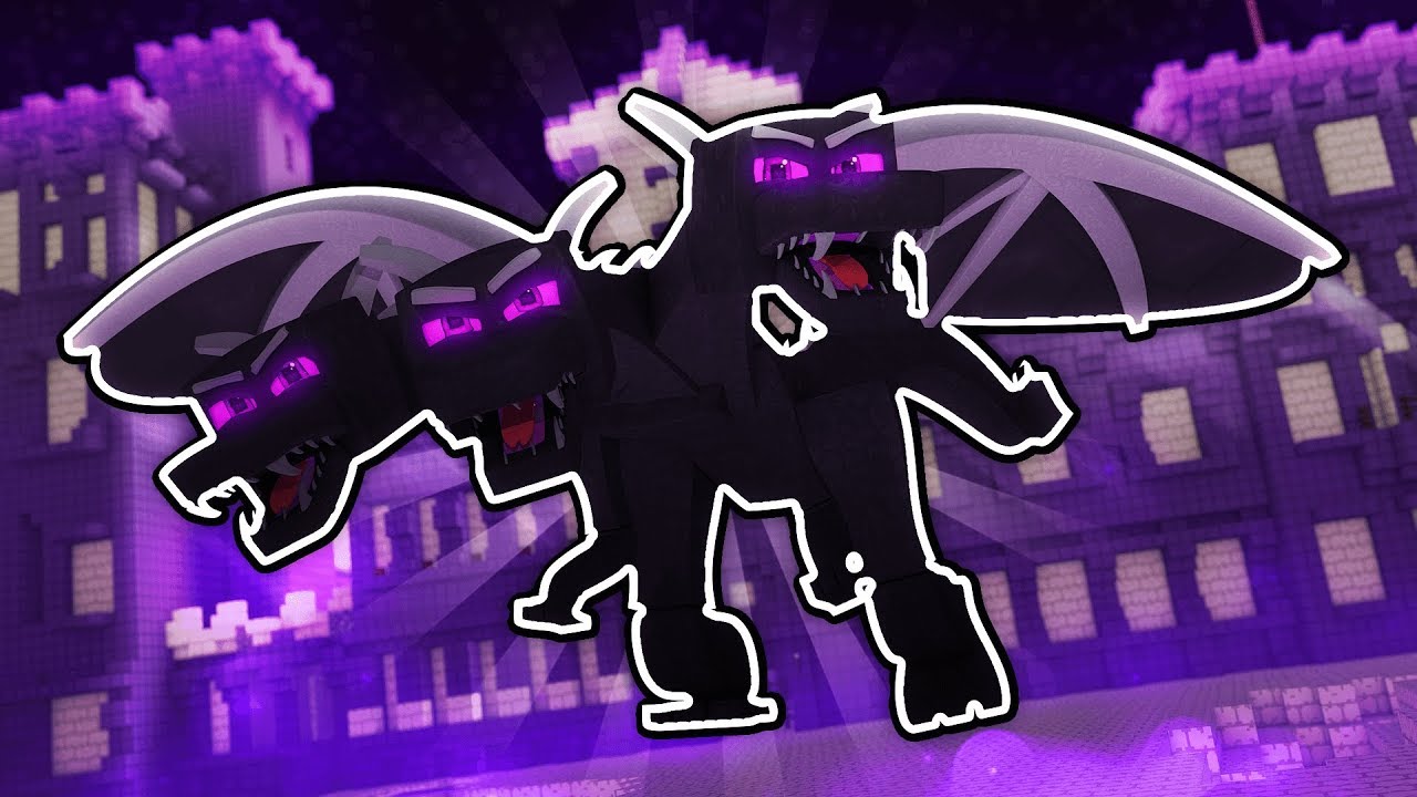 Realistic Minecraft Mutant Ender Dragon Custom Battlemusic When You Re In The End Made By