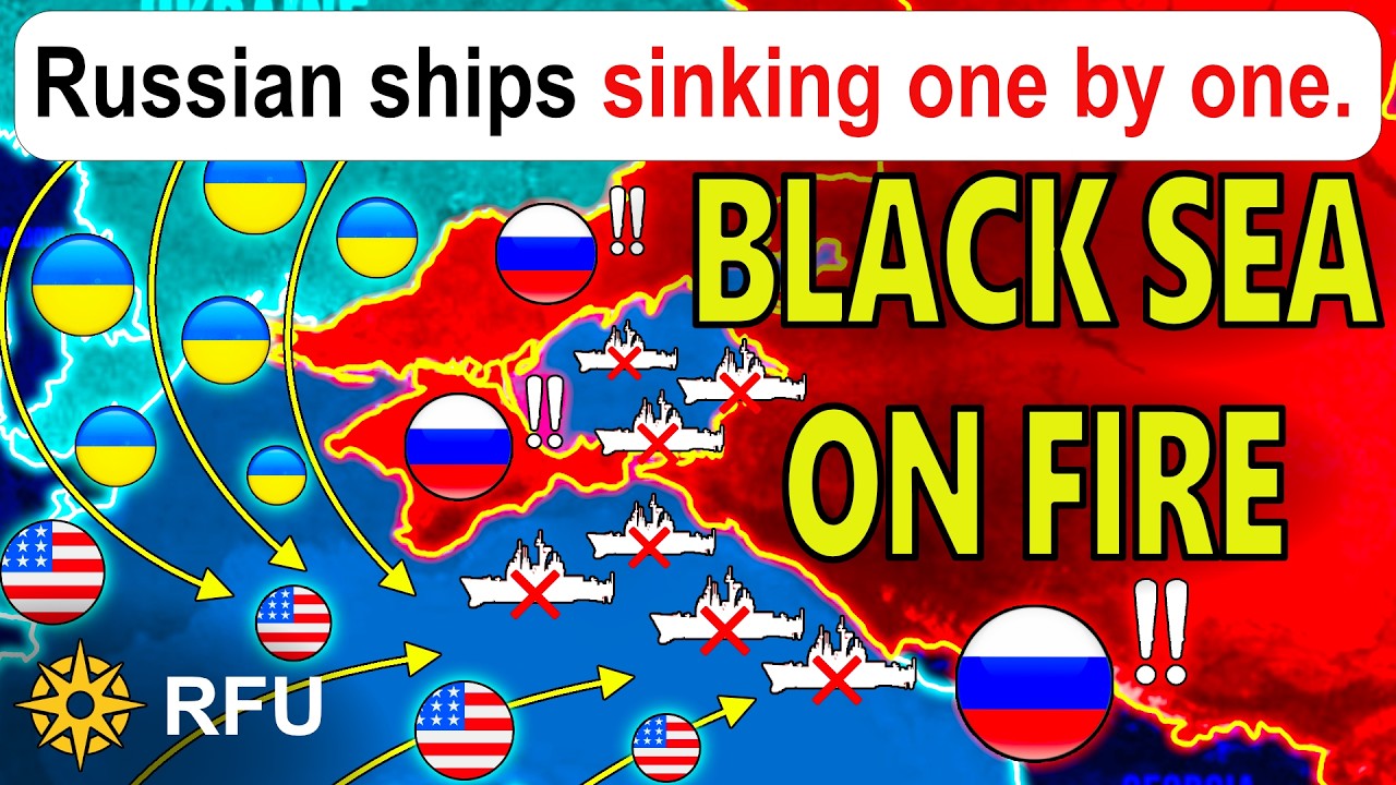 American navy pays a surprise visit to the Russian Black Sea shore