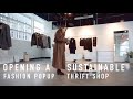 I opened a sustainable fashion popup/thrift shop