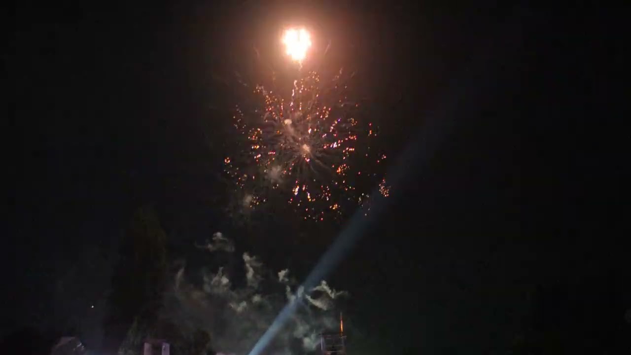 Vuurwerk Hamilton Garden