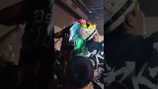 psycho clown is in round lake civic center