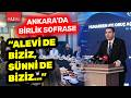 Ankara'da birlik sofrası! Özgür Bursalı: "Alevi de biziz, Sünni de bizi hepimiz Türk Milletiyiz"