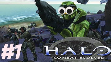 Halo: Combat Evolved Walkthrough Part 1 (Xbox/PC)