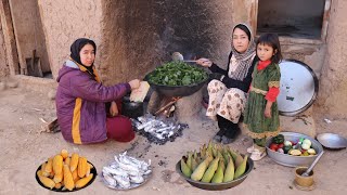 Download Lagu A Cold Day in Afghanistan’s Mountain Village: Real Family Life \u0026 Rustic Cooking MP3