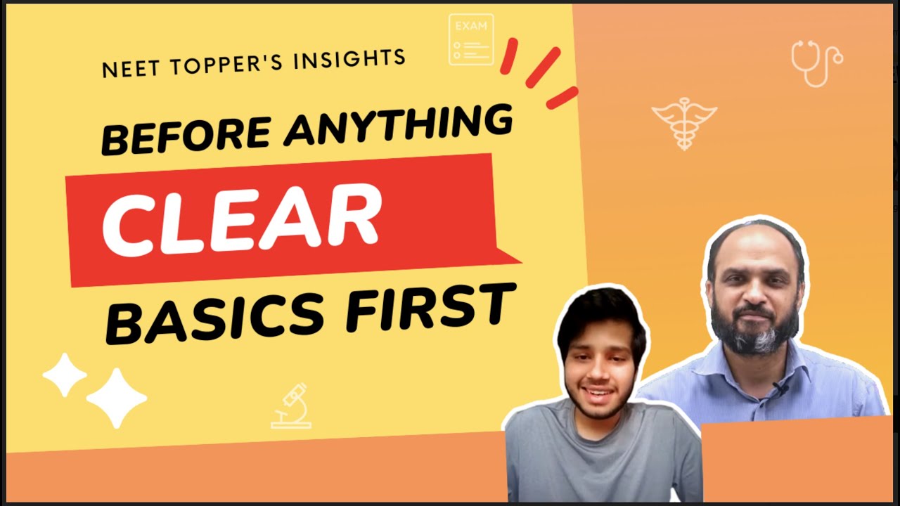 Before anything, clear fundamental concepts first - YouTube
