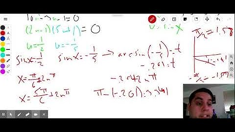 Solving Trig Equations with U-Substitution