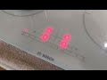 Сервисный режим индукционной панели Bosch