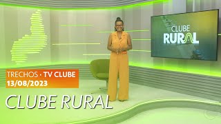 Trechos do "Clube Rural" com novo grafismo - TV Clube (13/08/2023)