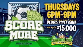 Legends Casino Hotel | Score More | June 2026