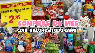 COMPRAS DO MÊS DE MAIO COM VALORES NO SUPERMERCADO|TUDO CARO