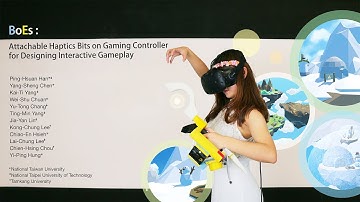 2017 Siggraph Asia VR Showcase | BoEs (Bit of Elements) 元素碎片