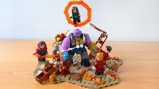 Lego Avengers Infinity War - Thanos Fight MOC