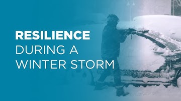 Resilience During a Winter Storm