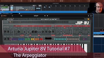 Arturia Jupiter 8V Walkthrough Ep.7 - The Arpeggiator