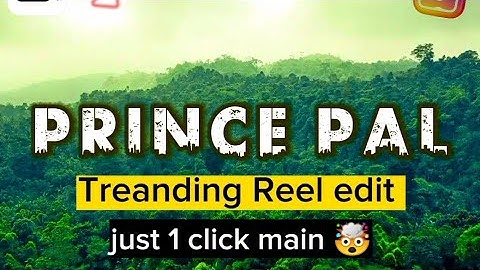 Viral Jungle Name Reels Editing | New Capcut template | Just One Click 📸🤯