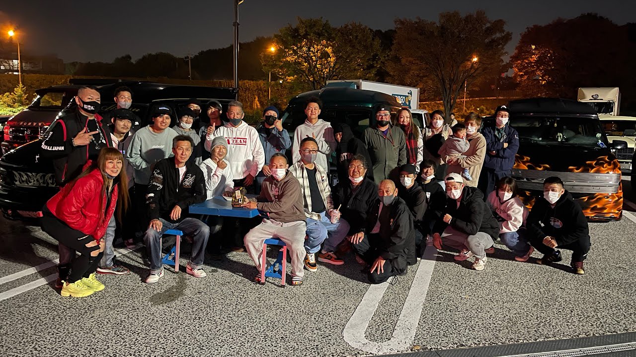 2022/11/12 アストロ＆サファリwithアメ車全般ミーティングIN外環新倉PA  A-CAR OWNER’S CLUB A-TEAM PRESENTS NIIKURANIGHT