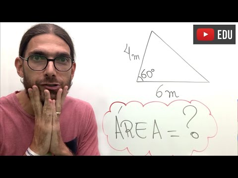 Vídeo: Como Encontrar A área De Um Triângulo Se O ângulo For Conhecido