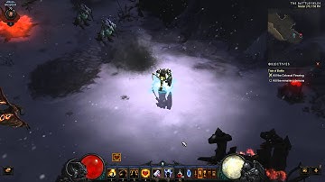 Diablo III: Reaper of Souls - Crusader class skill:  Conviction - Falling Sword (Rapid Descent Rune)