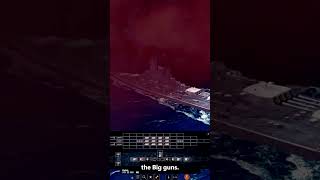 Iowa vs Torpedo Wall #waronthesea #shorts #militarysim #battleship