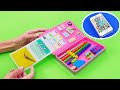 FUNNY and COOL - BACK TO SCHOOL DIY IDEAS | iPhone Organizer and More 🤓