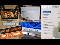 ADVAN One PC intel N100, PC ALL in One Desain Keren, Termurah &amp; Garansi Resmi Cuma 4 Jutaan