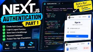 Authentication in NextJs App  PART 1 Guide