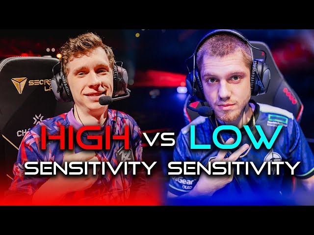 VALORANT - High vs Low Sensitivity class=