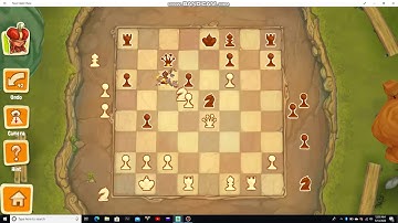 Toon Clash Chess! Played the mainline of sicilian najdorf..white exploits black