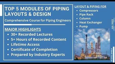 Mastering Piping Layouts & Design: Top 5 Equipment Layouts Explained | Piping Engineering Course