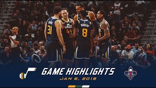 Highlights: Jazz 128 | Pelicans 126
