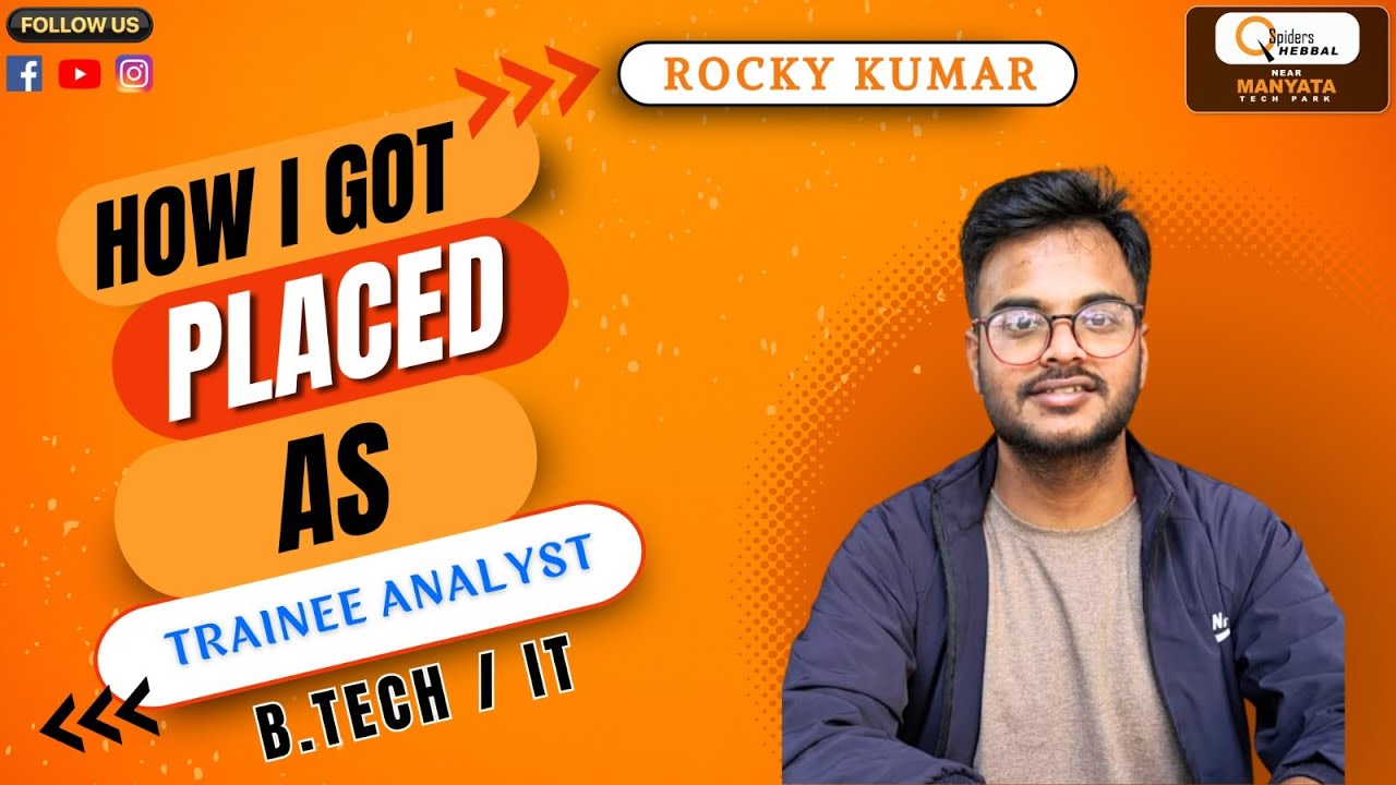 Big News! Rocky Kumar Lands His Dream Job as a Cloud Trainee Analyst ...