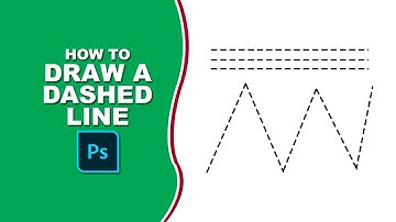 How to draw a dashed line in photoshop