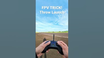 FPV TRICK ! Throw Launch ! #drone #betaflight #apex5 # fpvdrone # fpvlife